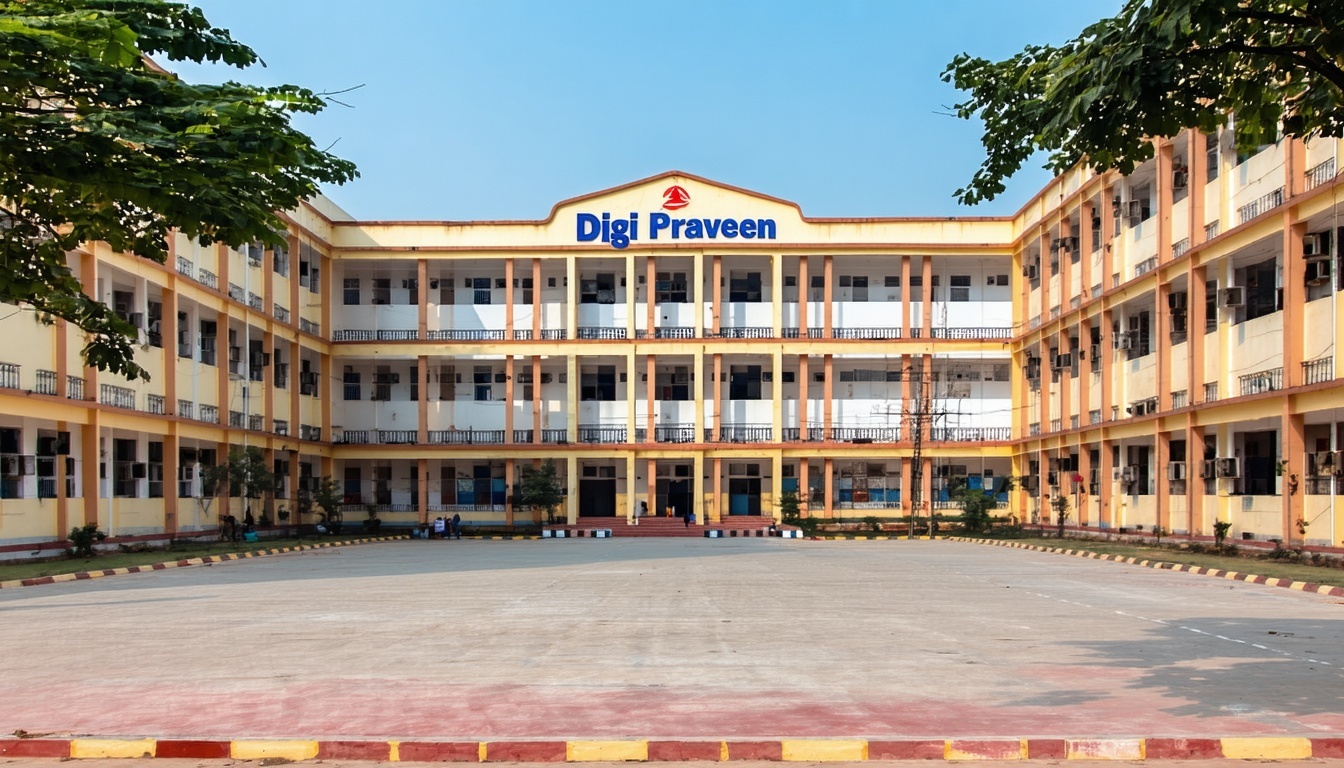 Logo of an educational institution leveraging Digi Praveen